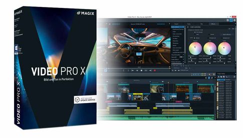 Neue Funktionen, deutlich erweitert: Magix Video Pro X