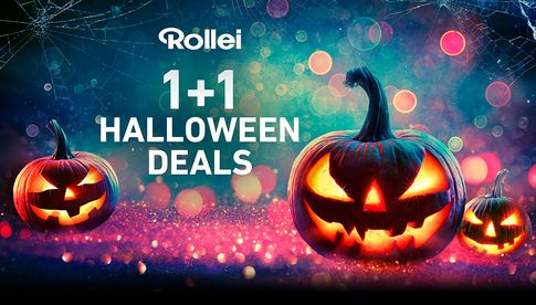 Kräftig sparen bei den Rollei 1+1 Halloween-Deals