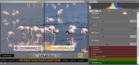 ProDrenalin V2+: Macht aus flauen Filmen kontrastreiche Aufnahmen