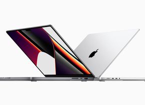 Die komplett neu entwickelten 14- und 16-Zoll Macbook-Pro-Modelle werden von den neuen Chips M1 Pro und M1 Max angetrieben.