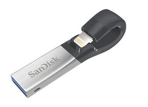 SanDisk iXpand: USB-Speicherstick mit zusätzlicher Lightning-Schnittstelle