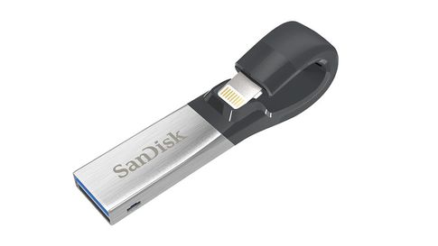 SanDisk iXpand: USB-Speicherstick mit zusätzlicher Lightning-Schnittstelle