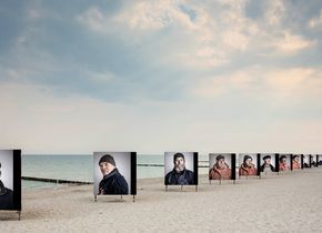 Strandausstellung „Die letzten ihrer Art“