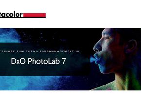 Datacolor präsentiert Webinar zum Thema Farbmanagement im Raw-Programm DxO PhotoLab 7