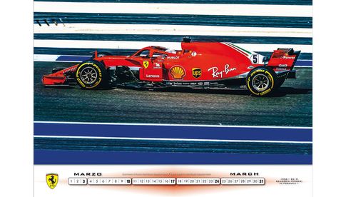 Kalender „Scuderia Ferrari 2019“ von Günther Raupp (Foto: Günther Raupp)