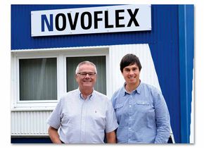 Reinhard und Michael Hiesinger feiern mit der Novoflex Präzisionstechnik GmbH ein Doppeljubiläum