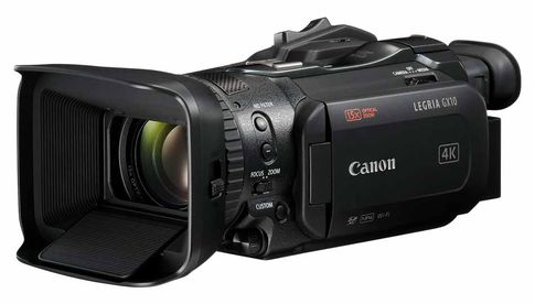 Canon Legria GX10: 4K-Aufzeichnung mit 50 Bildern pro Sekunde