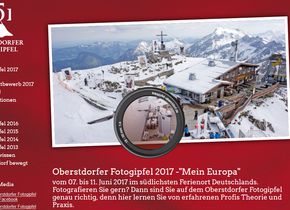 Oberstdorfer Fotogipfel vom 7. bis 11. Juni 2017