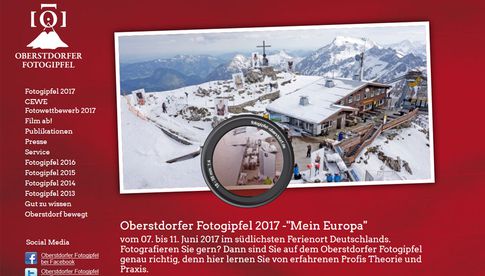 Oberstdorfer Fotogipfel vom 7. bis 11. Juni 2017