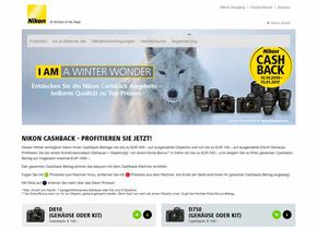 Nikon Cashback-Aktion „I am a Winter Wonder“