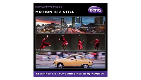 BenQ-Fotowettbewerb „Motion in a still“