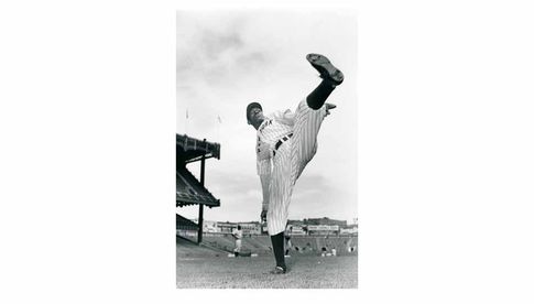 Bild: Der Baseballspieler Leroy Robert (Satchel) Paige, New York City, Ende der 1940er Jahre © Sam Shaw Inc. - www.shawfamilyarchives.com