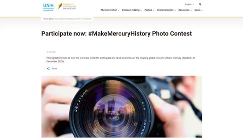 Fotowettbewerb des Minamata-Übereinkommens