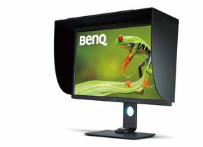 BenQ SW320: Der Monitor bietet viele wichtige Funktionen für Bildbearbeiter