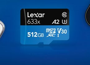 512 GB Lexar High-Performance 633x microSDXC UHS-I
