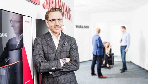 Niclas Walser, Inhaber und Geschäftsführer der WALSER GmbH & Co. KG