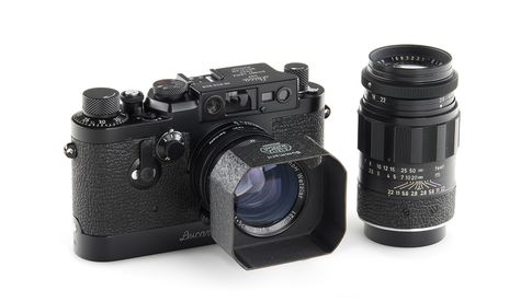 Leica IIIg Schwarzlack, verkauft für 408.000 Euro.