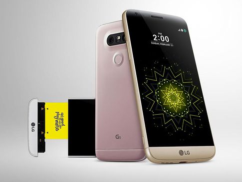 LG G5: Smartphone mit Erweiterungsmöglichkeiten