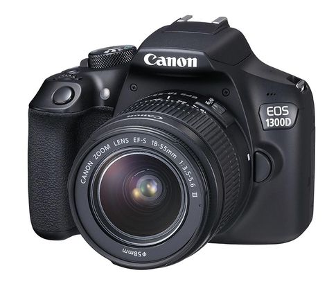 Canon EOS 1300D mit 18 MP: Frontansicht