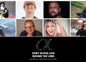 Sony Alpha Live – Behind the Lens (8. September 2021, 19 Uhr)