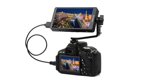 Der Desview S6 Plus kommt mit Zubehör zur Kamerabefestigung