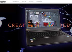 Die Acer-ConceptD-Reihe umfasst auch elegante, leistungsstarke Laptops mit kalibrierten und hochauflösenden Displays.