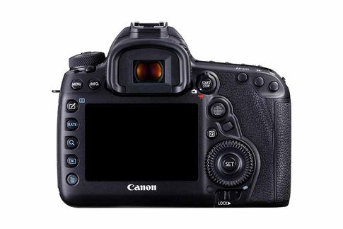 Canon EOS 5D Mark IV: Als klassische Profi-SLR verzichtet sie auf einen Schwenkmonitor