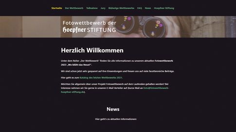 Fotowettbewerb der Hoepfner-Stiftung