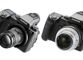 Für die Fujifilm GFX 50S entwickelt Novoflex Adapter, um Fremdobjektive anschließen zu können.