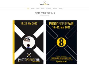 Die Photo Popup Fair No 8 findet vom 14. bis zum 22. Mai 2022 statt.