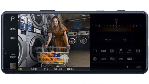 Sony Xperia 5 II: Professionelle Kamerasteuerung mit rasend schnellem Autofokussystem.