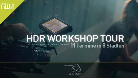HDR-Workshop-Tour von Atomos und Riwit