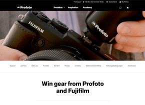 Gewinnspiel von Profoto und Fujifilm
