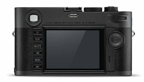 Der Monitor der Leica M Monochrom (Typ 246) „Stealth Edition“ besitzt eine Bilddiagonale von 7,5 Zentimetern.