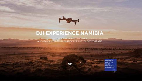 DJI Experience Namibia - Faszinierende Luftaufnahmen in Namibia