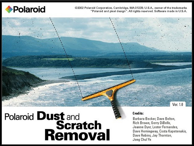 Polaroid Dust & Scratch Removal