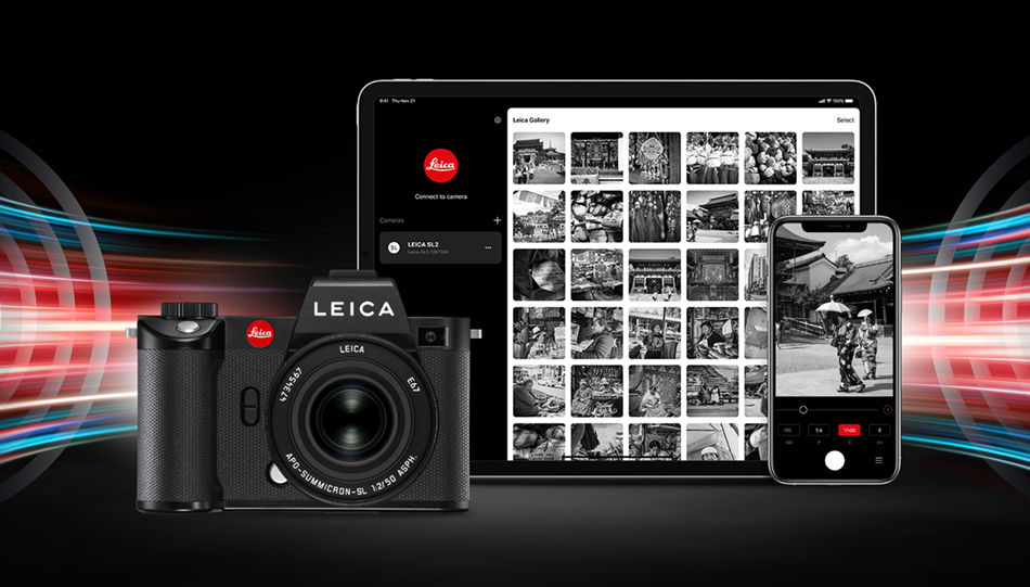 Leica FOTOS 2.0 für iOS- oder Android-Geräte