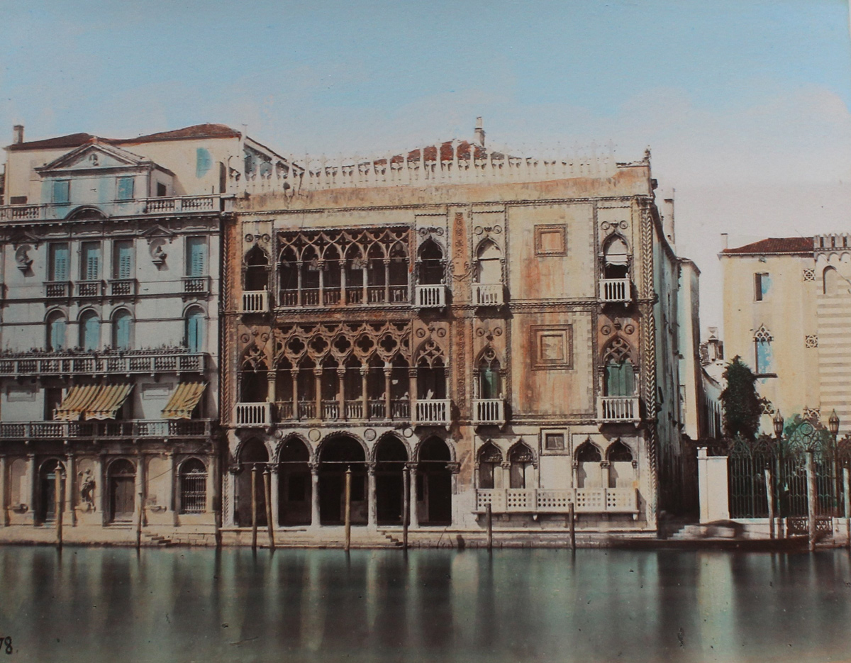 Carlo Naya, Venedig - Canal Grande mit Ca' d'Oro, um 1870/80
