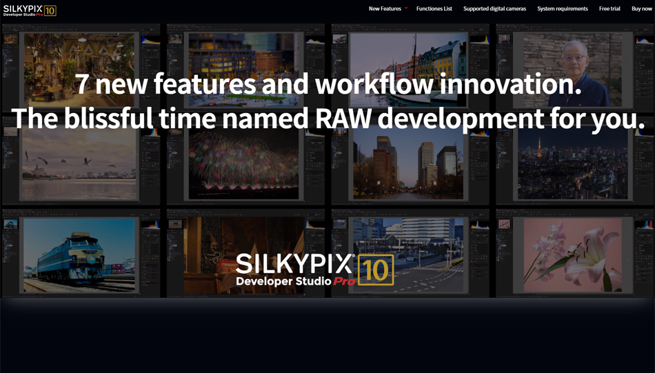 Bietet viele neue Funktionen: Silkypix Developer Studio Pro 10