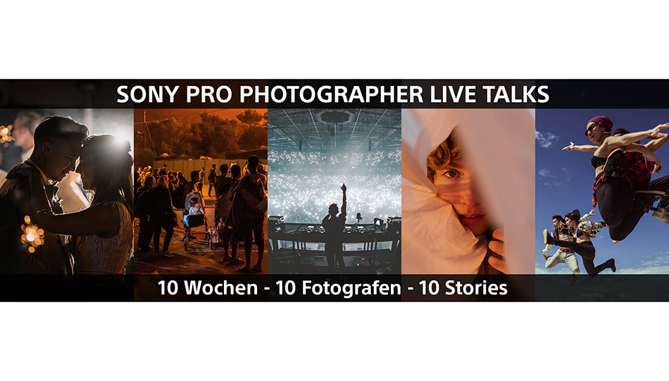 Praxiswissen direkt vom Profi gibt es bei den Sony Pro Photographer Live Talks.