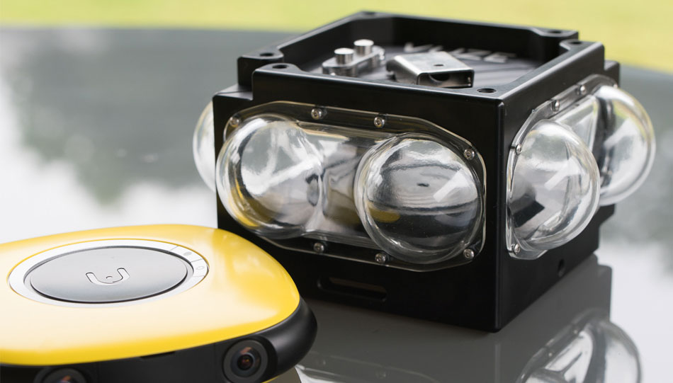 Vuze-3D-Kamera: Unterwassergehäuse für 360-Grad-Rundumblick