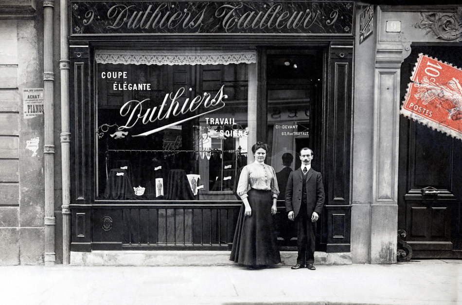 Modefachgeschäft, Paris, 1909 © Werner Bokelberg