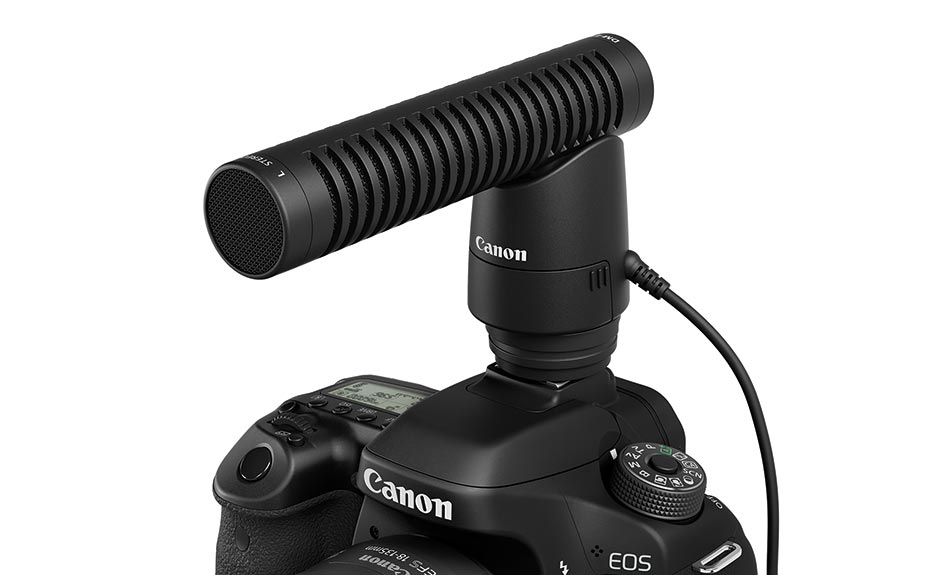 Canons Stereomikrofon für DSLRs: „DM-E1“