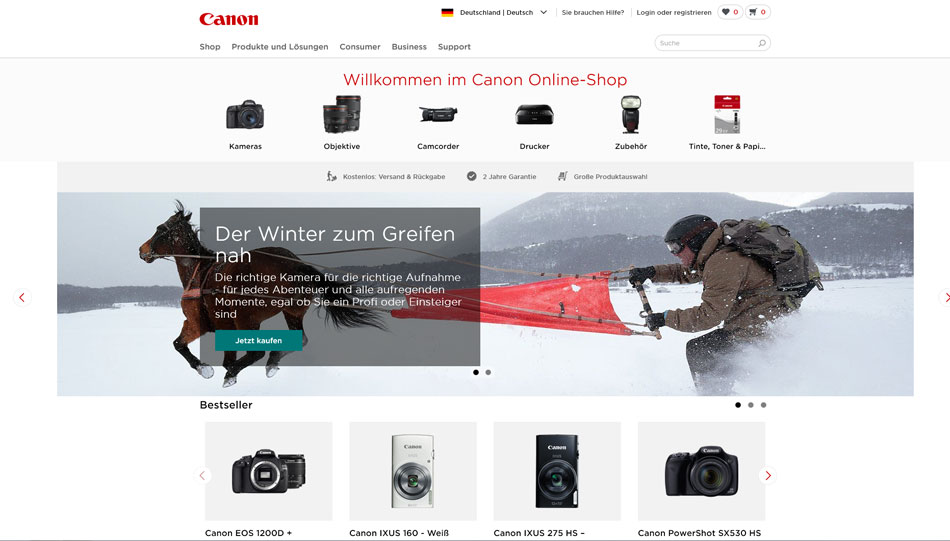 Canon Online-Store