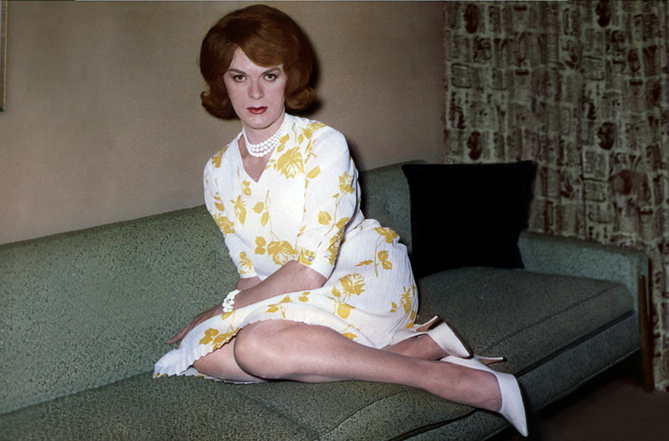 Um 1963: Crossdresser Donna in New York City. © Collection Elizabeth Wollheim