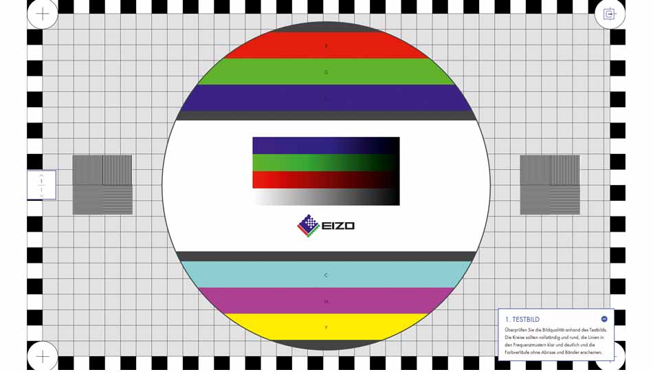 EIZO Online-Monitortest für jeden