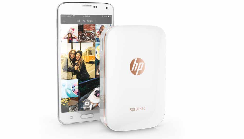 HP Sprocket: Kleiner als das Smartphone, dessen Bilder er druckt