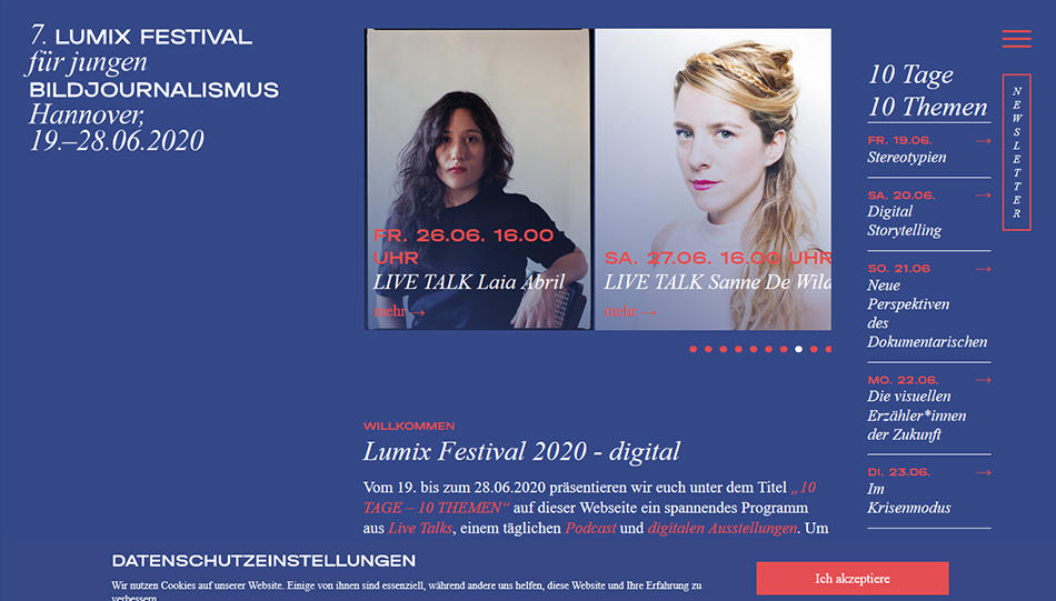 Lumix-Festival online