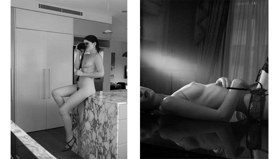 Manfred Baumann stellt einen Fine Nude Art Kalender bereits im 15. Jahr vor. Fotos: Manfred Baumann