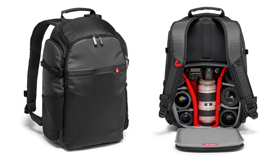 Manfrotto Advanced Befree - Kompakter Rucksack mit viel Stauraum auch für umfangreiche Kameraausrüstungen.